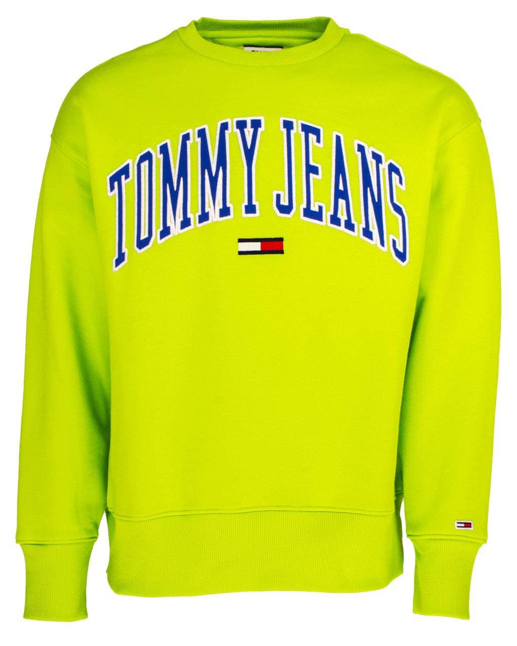 tommy jeans sweater yellow