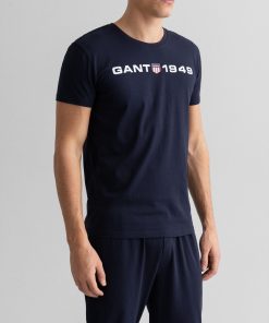 Gant Retro Shield T-shirt Evening Blue