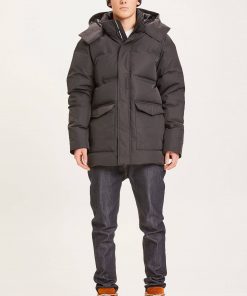 Knowledge Cotton Apparel Fjord Puffer Jacket Black