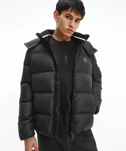 Calvin Klein Puffer Down Jacket Black
